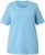 Ulla Popken Essential Round Neck Stretch Tee Light Teal - Majice - 