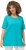 Ulla Popken Essential Round Neck Stretch Tee Deep Aqua - Majice - 