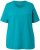 Ulla Popken Essential Round Neck Stretch Tee Teal - Majice - 