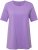 Ulla Popken Essential Round Neck Stretch Tee Pale Lilac - Majice - 