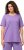 Ulla Popken Essential Round Neck Stretch Tee Pale Lilac - Majice - 