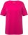 Ulla Popken Essential Round Neck Stretch Tee Fuchsia Pink - Majice - 