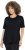 Ulla Popken Scoop Neck Short Sleeve Tee Black - Majice - 