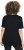 Ulla Popken Scoop Neck Short Sleeve Tee Black - Majice - 