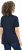 Ulla Popken Scoop Neck Short Sleeve Tee Navy - Majice - 