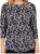Scandinavian Caramel Tiny Flower Petals Blouse Light Blue - Natisnjene majice za ženske - 