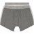 JP1880 Boxershorts Flexnamic OEKO-TEX Mid 2-Pack Grey/Off-White - Spodnje perilo & kopalne hlače - Moško Spodnje Perilo za močnejše postave