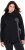 Ulla Popken Ribbon Detail Turtleneck Sweatshirt Black - Puloverji & jopice - 