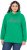 Ulla Popken HELLO Classic Fit Stand-Up Collar Sweatshirt Emerald Green - Puloverji & jopice - 
