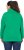 Ulla Popken HELLO Classic Fit Stand-Up Collar Sweatshirt Emerald Green - Puloverji & jopice - 