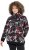 Ulla Popken Ribbon Print Turtleneck Sweatshirt Black - Puloverji & jopice - 