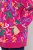 Ulla Popken Ribbon Print Turtleneck Sweatshirt Cherry Red - Puloverji & jopice - Udobni puloverji in pletenine