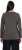Ulla Popken Basic Round Neck Long Sleeve Slim Fit Cotton Tee Graphite Grey - Majice - 