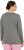 Ulla Popken Basic Round Neck Long Sleeve Slim Fit Cotton Tee Grey - Majice - 
