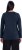 Ulla Popken Basic Round Neck Long Sleeve Slim Fit Cotton Tee Navy Blue - Majice - 