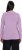 Ulla Popken Basic Round Neck Long Sleeve Slim Fit Cotton Tee Lavender - Majice - 