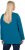 Ulla Popken Fawn Long Sleeve Graphic Tee Teal - Natisnjene majice za ženske - 
