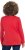 Ulla Popken Holiday Long Sleeve Graphic Tee Salsa Red - Natisnjene majice za ženske - 