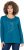 Ulla Popken Holiday Long Sleeve Graphic Tee Teal - Natisnjene majice za ženske - 