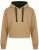 Nora Mikken KAMILLA Cropped Hoodie Camel - OBLAČILA ZA ŽENSKE XS-XXL - 