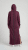 Nora Mikken MARI Maxi Hoodie Dress Mauve Wine - OBLAČILA ZA ŽENSKE XS-XXL - 