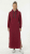 Nora Mikken MARTINA Maxi Hoodie Dress Burgundy - OBLAČILA ZA ŽENSKE XS-XXL - 