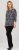 Scandinavian Caramel Tiny Flower Petals Blouse Light Blue - Natisnjene majice za ženske - 
