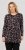 Scandinavian Caramel Flower Petals Tunic Copper and Blue - Natisnjene majice za ženske - 