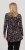 Scandinavian Caramel Flower Petals Tunic Copper and Blue - Natisnjene majice za ženske - 