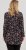 Scandinavian Caramel Flower Petals Tunic Copper and Blue - Natisnjene majice za ženske - 
