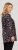 Scandinavian Caramel Flower Petals Tunic Copper and Blue - Natisnjene majice za ženske - 