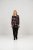 Scandinavian Caramel Flowers Tunic Red and Pink - Natisnjene majice za ženske - 
