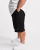 Motley Denim Paris Sweatshorts Black - Trenirke & kratke trenirke - Moške Trenirke za Močnejše Postave