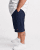 Motley Denim Paris Sweatshorts Dark Indigo - Trenirke & kratke trenirke - Moške Trenirke za Močnejše Postave