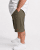 Motley Denim Paris Sweatshorts Dark Khaki - Trenirke & kratke trenirke - Moške Trenirke za Močnejše Postave