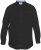 D555 Richard Long Sleeve Oxford Shirt Black - Srajce - Moške srajce za Močnejše Postave