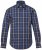 JP1880 Checked Shirt Long Sleeve Kent Collar Anthracite - Srajce - Moške srajce za Močnejše Postave