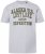 JP1880 T-shirt Short Sleeve Chest Print Grey Melange - Kratke Majice - Moške kratke majice za močnejše postave