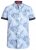 D555 Santana Hawaii Shirt Sky Blue - Srajce - Moške srajce za Močnejše Postave