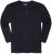 Adamo Sven Regular fit Serafino Long sleeve T-shirt Navy - Kratke Majice - Moške kratke majice za močnejše postave
