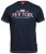 D555 Thornton Embroidery T-shirt Navy - Kratke Majice - Moške kratke majice za močnejše postave