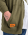 Motley Denim Copenhagen Hoodie Dark Khaki - Puloverji & jopice - Moški Puloverji & Jopice za Močnejše Postave