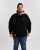 Motley Denim Copenhagen Hoodie Black - Puloverji & jopice - Moški Puloverji & Jopice za Močnejše Postave