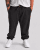 Motley Denim Berlin Sweatpants Charcoal - Trenirke & kratke trenirke - Moške Trenirke za Močnejše Postave