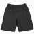 Motley Denim Paris Sweatshorts Charcoal - Trenirke & kratke trenirke - Moške Trenirke za Močnejše Postave