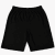 Motley Denim Paris Sweatshorts Black - Trenirke & kratke trenirke - Moške Trenirke za Močnejše Postave