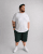 Motley Denim Paris Sweatshorts Racing Green - Trenirke & kratke trenirke - Moške Trenirke za Močnejše Postave
