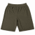 Motley Denim Paris Sweatshorts Dark Khaki - Trenirke & kratke trenirke - Moške Trenirke za Močnejše Postave