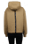 Nora Mikken GERTRUD Cropped Hoodie Camel - OBLAČILA ZA ŽENSKE XS-XXL - 