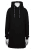 Nora Mikken KRISTINA Long Hoodie Black - Puloverji & jopice - 